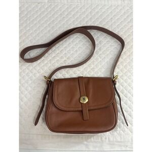 J.W. Hulme Hailey Saddle Bag shoulder crossbody leather keychain western brown
